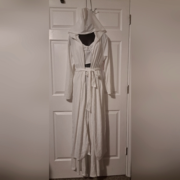 White Ribbed 3 Piece Set - Picture 12 of 16